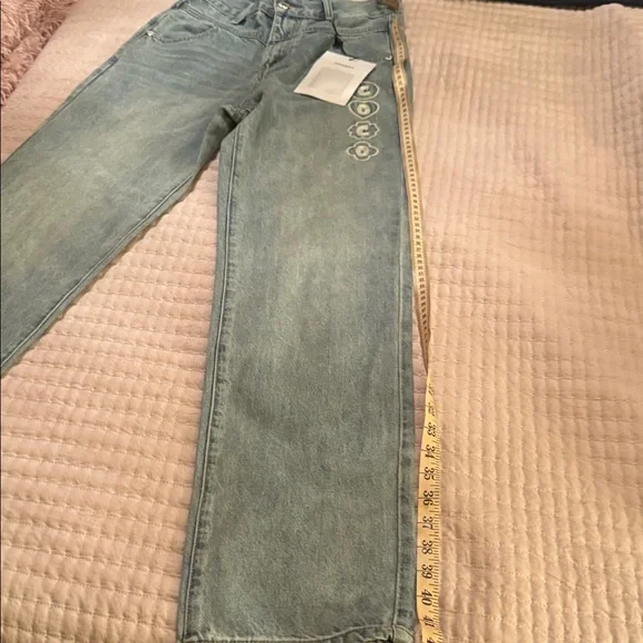 CHANEL Light blue Straight Women's Jeans - Picture 15 of 16